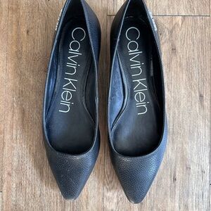 Calvin Klein Women's Black Flats